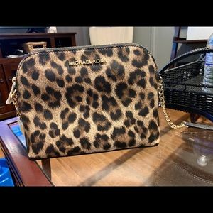 SOLD Michael kors cheetah crossbody